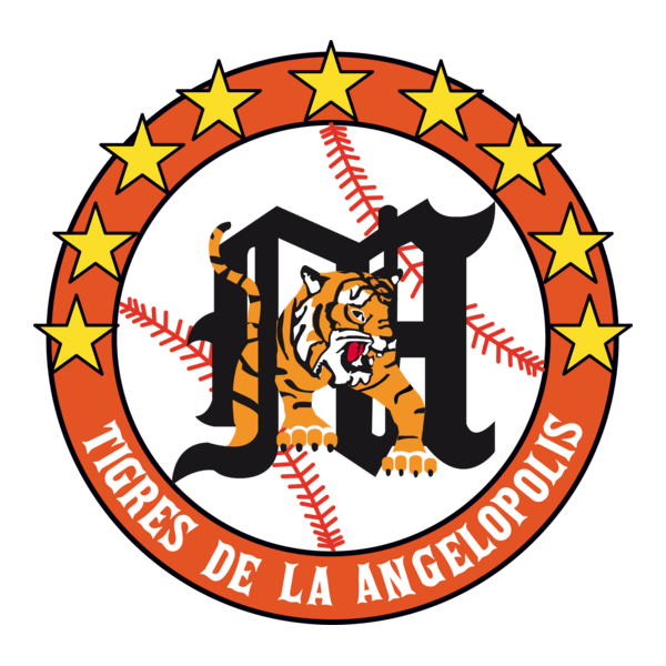 Tigres de la Angelopolis Logo PNG Vector