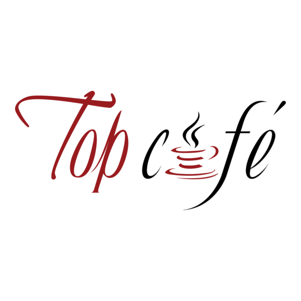 Top Cafe Logo PNG Vector