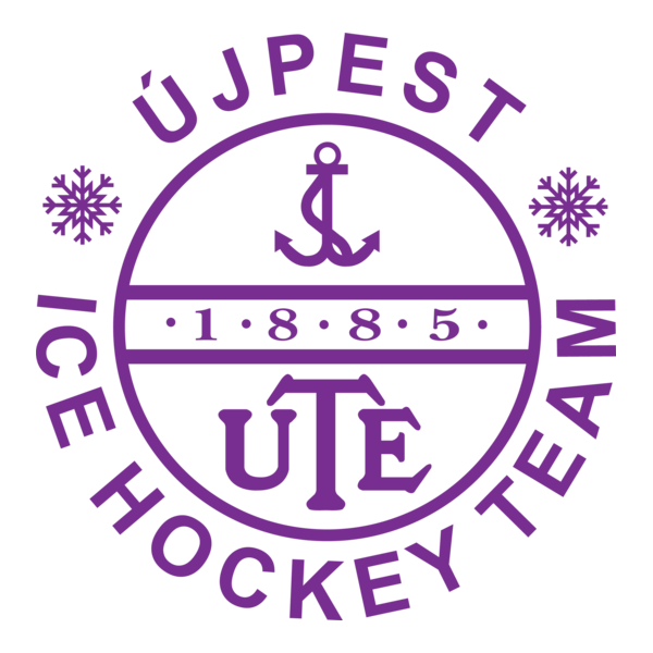 Újpesti TE Icehockey Team Logo PNG Vector