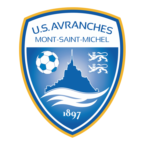 US Avranches Mont-Saint-Michel Logo PNG Vector
