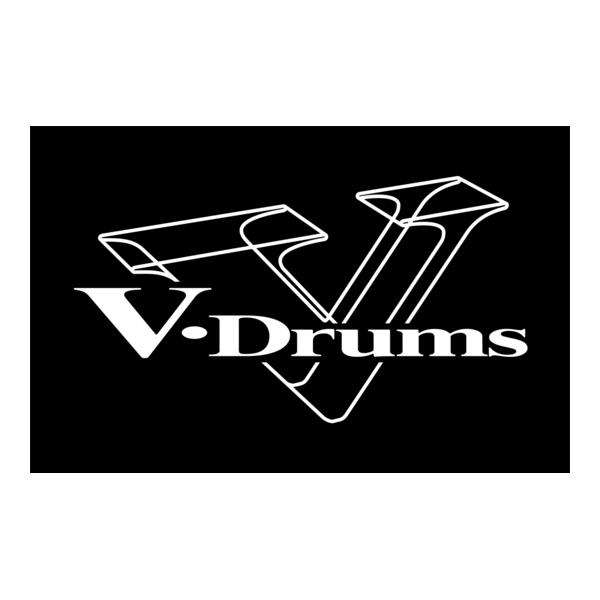V-Drums Logo PNG Vector