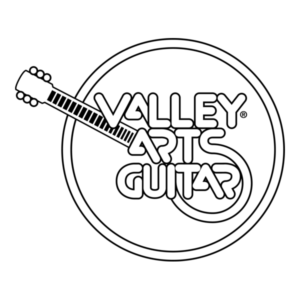 Valley Arts Guitar Logo PNG Vector