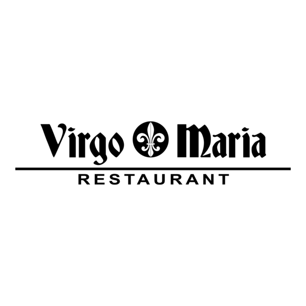 VirgoMaria Restaurant Logo PNG Vector