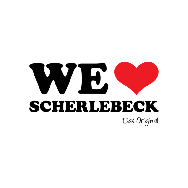 We love Scherlebeck Logo PNG Vector