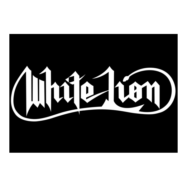 White Lion Logo PNG Vector