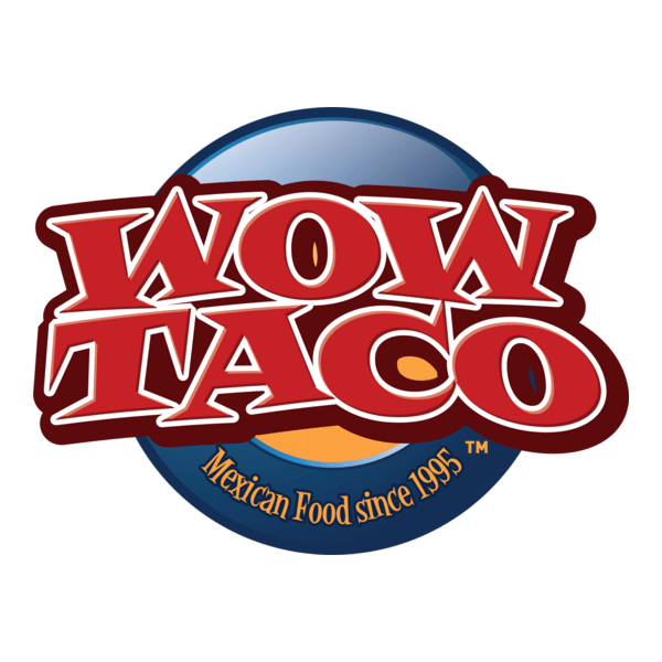 Wow Taco Logo PNG Vector