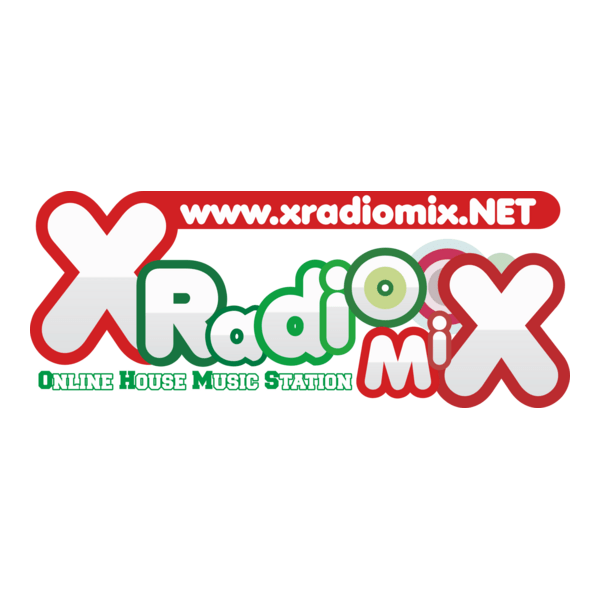 X Radio Mix Logo PNG Vector