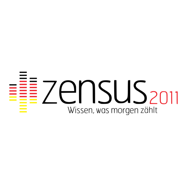 Zensus 2011 Logo PNG Vector