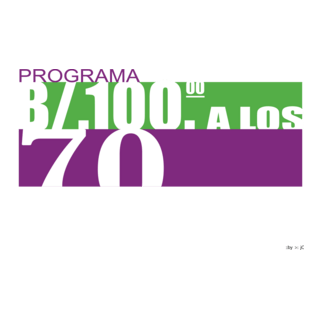 100 A LOS 70 REPUBLICA DE PANAMA Logo PNG Vector