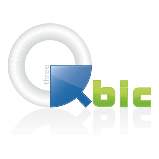 3 Qbic Logo PNG Vector