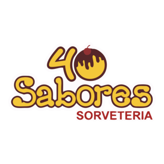 40 Sabores Logo PNG Vector