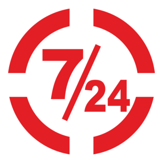 7/24 Logo PNG Vector