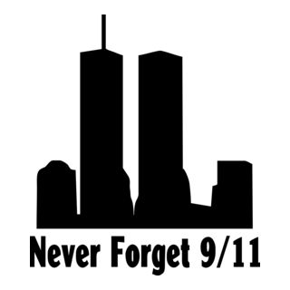 9/11 Never forget Logo PNG Vector