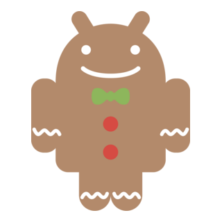 Android Gingerbread Logo PNG Vector