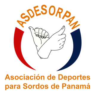 Asociación de Deportes para Sordos de Panamá Logo PNG Vector
