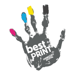 Best Print Impressão Digital Logo PNG Vector
