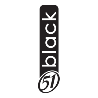 black 51 Logo PNG Vector