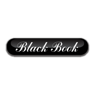 Black Book Logo PNG Vector