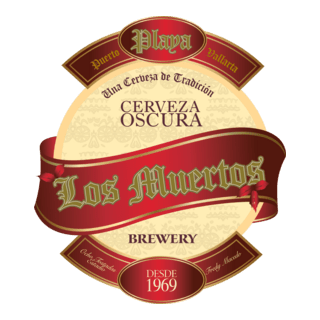 Cerveza Los Muertos Logo PNG Vector