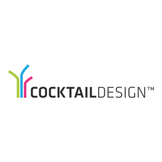 Cocktail Design Logo PNG Vector