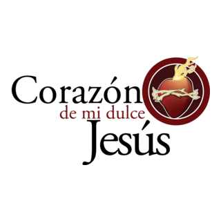 Corazon de mi Dulce Jesus Logo PNG Vector