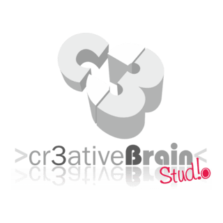 Cr3ativeBrain Studio Logo PNG Vector