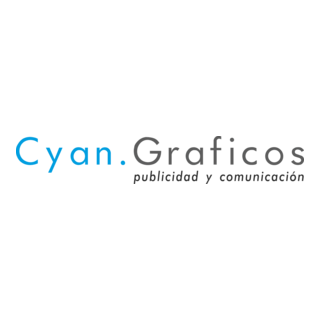 Cyan Graficos Logo PNG Vector