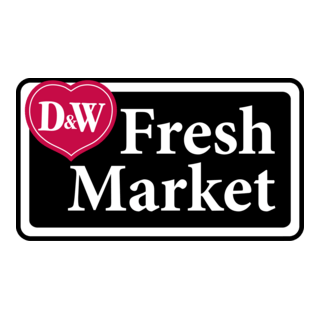 D & W Fresh Market Logo PNG Vector