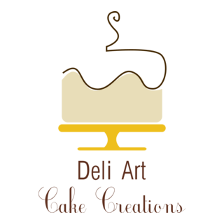 Deli Art Cake Creations Logo PNG Vector