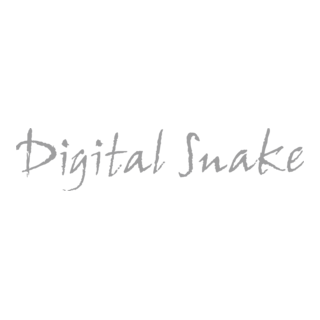 Digital Snake Logo PNG Vector