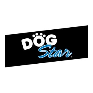 Dog Star Logo PNG Vector
