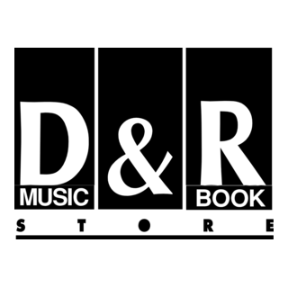 D&R Music and Book Store Logo PNG Vector