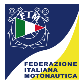 FIM - Federazione Italiana Motonautica Logo PNG Vector