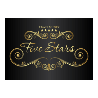 Five Stars Logo PNG Vector