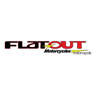 Flat Out Motorcycles Logo PNG Vector