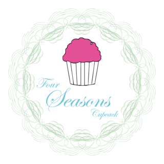 Four Seasons Cupcack Logo PNG Vector