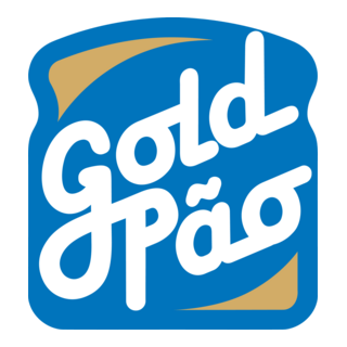 Gold Pão Logo PNG Vector