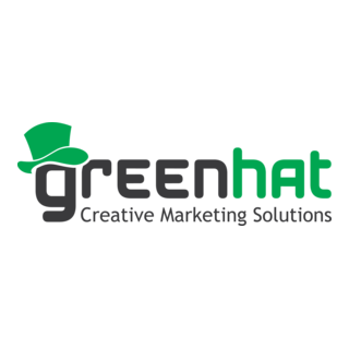 Green Hat Logo PNG Vector