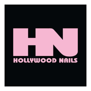 Hollywood Nails Logo PNG Vector