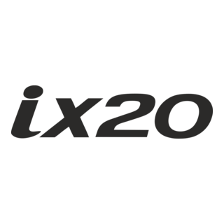 Hyundai ix20 Logo PNG Vector