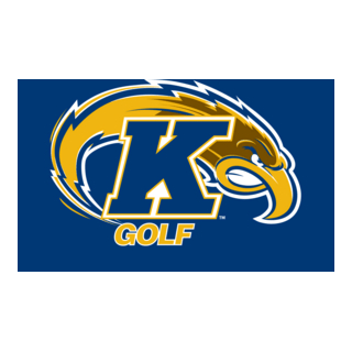 Kent State University Golf Logo PNG Vector