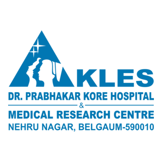 KLES Dr Prabhakar Kore Hospital & MRC Logo PNG Vector