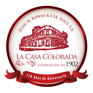 La Casa Colorada Logo PNG Vector