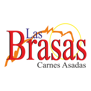 Las Brasas Logo PNG Vector