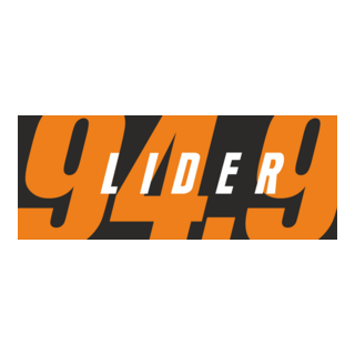 Lider 94.4 FM Logo PNG Vector