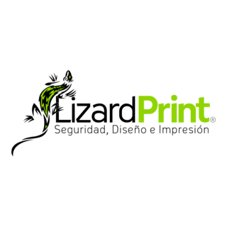 LizardPrint Logo PNG Vector