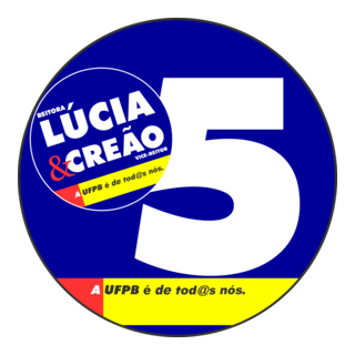 Lúcia e Creão - Chapa 5 - UFPB Logo PNG Vector