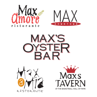 Max Restaurant Group Logo PNG Vector
