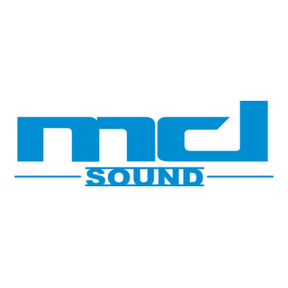 MD Sound Logo PNG Vector