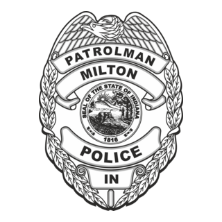 Milton Police Logo PNG Vector